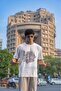 Men/Women Cool Teacher Vibes Transfer Printed Round Neck Short Sleeve T-Shirt - 2