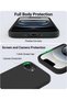 iPhone 16E / 17E Launch Case with Velvet Inside and Raised Camera Silicone Cover Black - 2