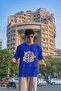 Men/Women Cool Teacher Vibes Transfer Printed Round Neck Short Sleeve T-Shirt - 2
