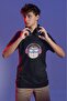 Men/Women Music in My Head Transfer Printed Round Neck Short Sleeve T-Shirt - 2