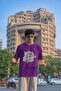 Men/Women Cool Teacher Vibes Transfer Printed Round Neck Short Sleeve T-Shirt