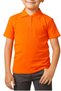 Kids Girls Boys Short Sleeve Polo Neck Lacoste Fabric School T-Shirt Vr.D.K180.Ok.Y01 - 4