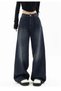 Y2K Recycled Baggy Jean Bolly Pants - 7