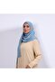 Chiffon veil, quarter lined in the front - 4
