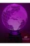 3D Led Light World Map Led Night Light World Map Led Light Decor 3D Led World Map - 3