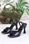 5134 Ares Single Strap Inch High Heeled Women's Shoes - 6