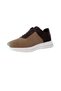 Men's W Shoes Genuine Leather Handmade Half Knitwear Breathable Sneaker Shoes 25Wm0105 - 4