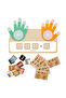 Finger Math Game - Addition, Subtraction and Operation Cards with Wooden Numbers - 2