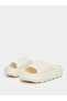 Basic Open Toe Flatform Slides - 2