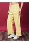 Wide Leg Mid-Rise Pure Cotton Jeans - 2