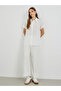 Texture Spread Collar Short Sleeve Shirt - 2