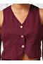 V Neck Front Pocket Detail Vest and \Trousers Co-Ords - 4