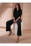 Women Green Pleated Cinch Waist Shirt and Trousers Co-Ords