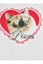 Cat Graphic Print Regular Fit T-Shirt - 4