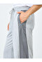 Relaxed Fit Dual Tone Joggers with Drawcord - 4