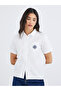 Embroidery Detail Short Sleeves Shirt