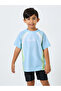 Set of 3 - Printed Raglan Sleeve Swim Top, Shorts and Cap - 3