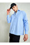 Men Striped Overlap Long Sleeve Relaxed Fit Shirt - 3
