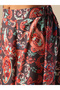 Paisley Print Crop Top and Ruffled Maxi Skirt Co-Ords - 5