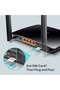 راوتر آرتشر MR200 ثنائي النطاق 4G LTE - اتصال لاسلكي عالي السرعة - أسود - 4