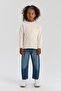 Bg Store Girl's Ecru Sweatshirt