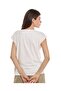 Solid Top with Tie-Up Neck and Cap Sleeves - 3