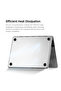 Ultra-thin Super Crystal Case Combo | MacBook Air 15 inch A2941 M2 2023, A3114 M3 2024 Hard Shell Ca - 3