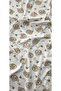 Cotton Single Layer Piping Combed Cotton Newborn Baby Blanket Stroller Cover 80*90