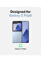 Samsung Galaxy Z Flip7 FE / Galaxy Z Flip 6 Case Cover | Slim Magnetic Series | Matte clear - 2
