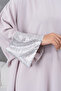عباية فيراس بأكمام مطرزة بالترتر - 5