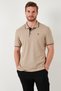 Cotton Regular Fit Stripe Detailed Buttoned Polo Collar 5 Pack t Shirt Men's t Shirt 5902118 - 5