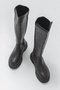 Paul Black Stretch Detailed Women's Boots - 6