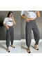 Women's High Waist Crepe Pants - 4