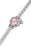 Spectrum Minimal Case Round Dial Heart Charm Detailed Metal Cord Women Wrist Watch