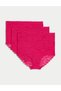 3'lü Flexifit™ Dantel Full Brief Külot Seti - 4