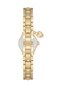 Spectrum Minimal Case Round Dial Heart Charm Detailed Metal Cord Women Wrist Watch - 3