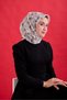 وشاح حريري من نسيج التويل 11477-20 - 2