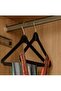 Closet Rod, Oval 100cm Chrome Plated Adjustable Rod for Wardrobe, Includes 3 Pieces - 2