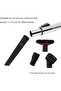 Extension Wands Vacuum Cleaner Accessories, 32mm Vacuum Hose Chrome Wand Pipe Extent to 31 Inch - 6
