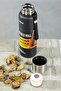 Saibo 1 Liter Double Layer Steel Thermos Black - 2