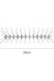 Bird Spikes - Stainless Steel 5-Pin Bird Repellent Spikes, Comes Assembled - 4