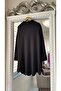 Stone Printed Modal Suit - Black - 6