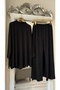 Stone Printed Modal Suit - Black - 5