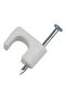 25-Piece Coaxial Cable Staple 1/4 Inch - 2