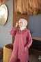 Women's Hijab Tracksuit Set with Zipper - 5