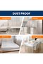 Masking Sheet Dust Film, 4x5m, 6 Microns, Indoor/Outdoor Protection Cover for Paint and Dust - 3