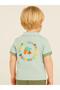 Baby Boy Collared Colorful Buttoned T-Shirt - 4