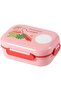 Cartoon Kids Lunch Box – BPA-Free Heatable Bento Lunch Container with Sauce Compartment, Le - 2