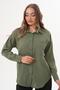 Women's Single Pocket Detailed Oversize Shirt 260192 - 265098 - 2