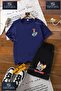 Child Unisex “Tom Head Jery Ust Left“ Custom Printed Crew Neck T-Shirt - Shorts Set